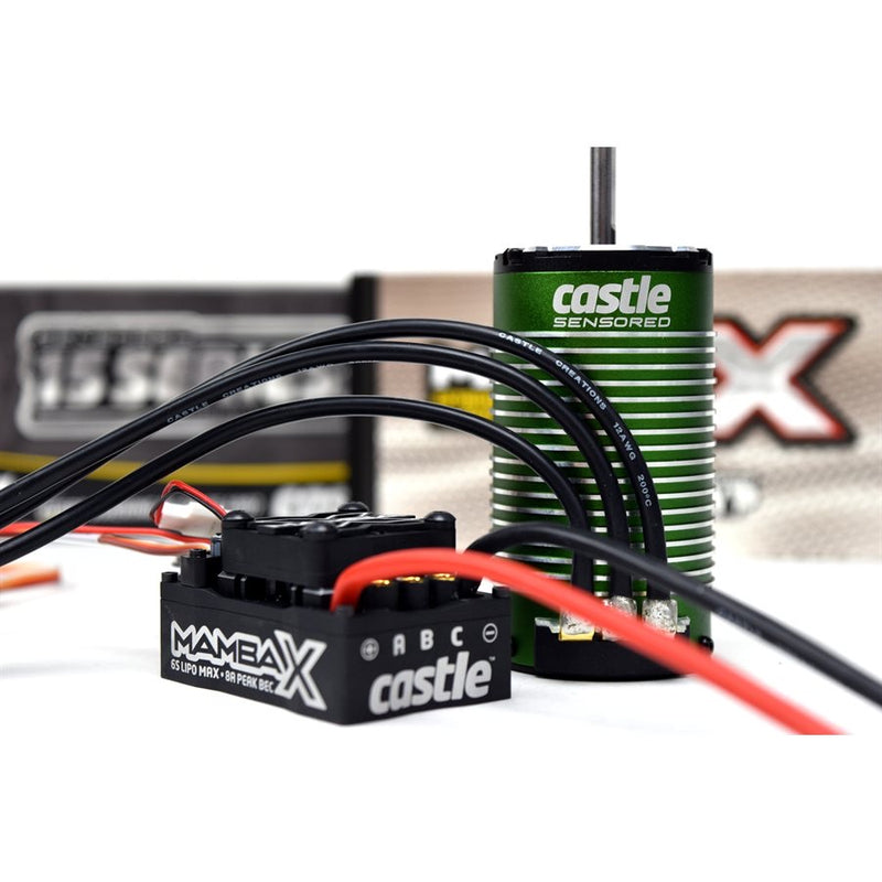 Castle Mamba X, 25.2V Wp ESC And 1515-2200kv Sensored E-Buggy Co