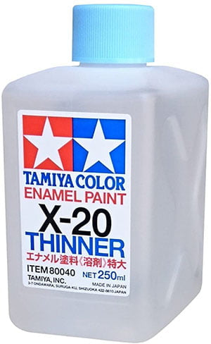 Thinner Tamiya Enamel paint thinner X20 X-20 EXF-20 EXF20 250ml tam 80040