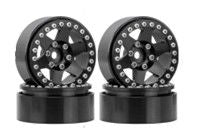 Hobby Details 1.9"Aluminum Wheels-6 Star (4)