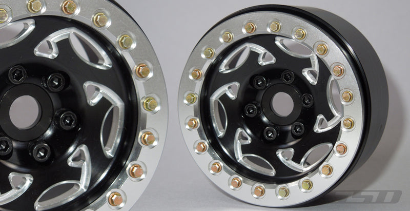 1.9" Champion Wheels (Black/Silver)