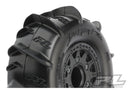 Pro-Line Dumont Paddle SC 2.2"/3.0" Tires Mtd Raid Blk Whls (2)