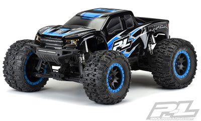 Pro-Line Pre-Cut 2017 Ford F-150 Raptor Black Body X-MAXX