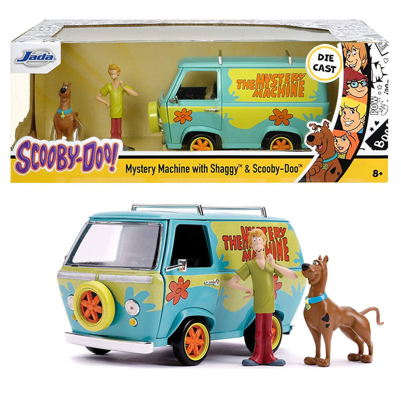 Jada 1/24 Mystery Machine w/Scooby Doo, Shaggy