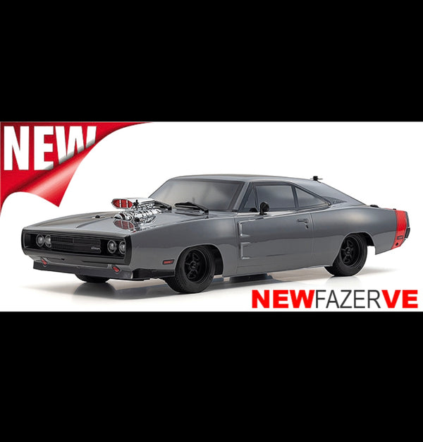 Fazer mk2 VE Series 1970 Dodge Charger Super Charged VE Gray – 34492T1B Ready-set