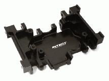 Billet Machined Alloy Gearbox Mount Lower Skidplate for Traxxas TRX-4 Crawler C27992BLACK
