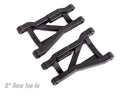 Traxxas Suspension arms, black, rear, heavy duty