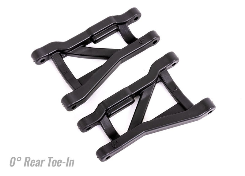 Traxxas Suspension arms, black, rear, heavy duty