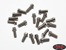RC4WD Miniature Scale Hex Bolts (M2.5 x 6mm) (Silver)