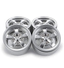 Que-T 4pcs 1.9inch Beadlock Wheel 1/10 RC Crawler Wheel Rims for AXIAL SCX10 D90 CC01 TRX-4 90046