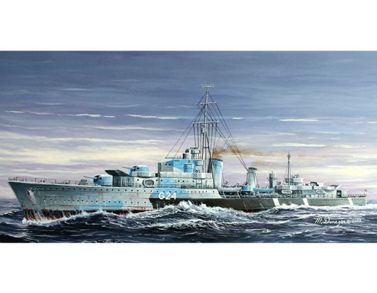 Trumpeter 1/700 Tribal-class destroyer HMCS Huron (G24)1944