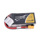 Tattu 1050mAh 4S1P 14.8V 75C LiPo XT60 Plug Soft Case