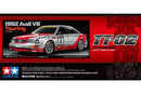 **20% off!** 58699 | Tamiya 1/10 TT02 1992 Audi V8 Touring Electric On Road RC Car Kit