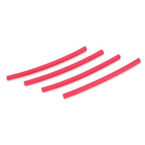 Du-Bro 1/8" Dia. Heat Shrink Tubing Red (QTY/PKG: 4 )