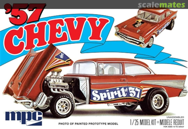 1/25 '57 Chevy Flip Nose "Spirit of 57" Chevrolet