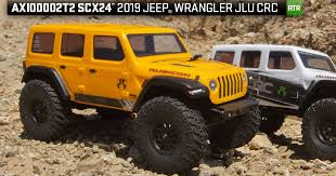 1/24 SCX24 2019 Jeep Wrangler JLU CRC 4WD Rock Crawler Brushed RTR