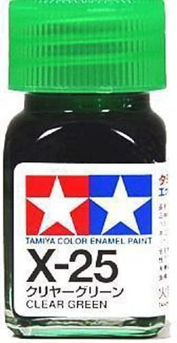 Clear Green Tamiya Enamel Paint  X-25 X25 EX-25 EX25