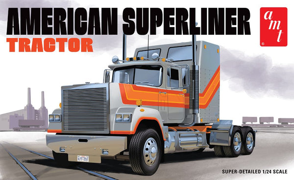 AMT American Superliner Semi Tractor 1/24 Model Kit (Level 3)