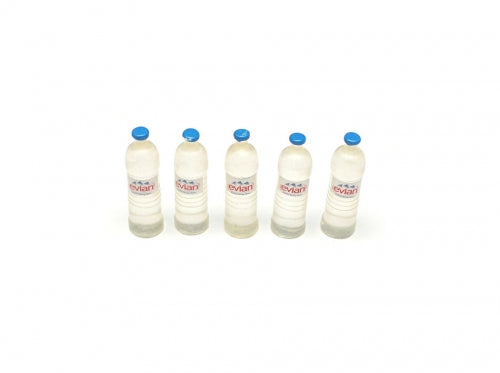 Scale Accessories - Evian Mineral Water (5/Set Transparent)