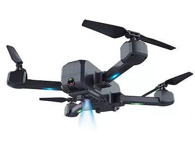 FPV 1080P FOLDIND DUAL-CAMERA DRONE WITH AUTO-HOVERING SYSTEM, EXTENDED FLIGHT TIME AND OPTICAL FLOW