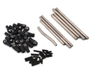 SSD RC SCX10 II HD Titanium Suspension Link Set