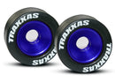 Traxxas Aluminum Wheelie Bar Wheel Set w/Rubber Tires