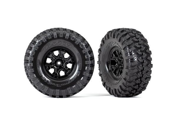 Traxxas Tires and wheels, pre-mounted TRX-4 2021 Bronco 1.9"