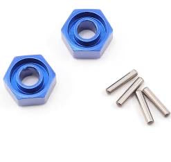 Traxxas 12mm Hex Aluminum Wheel Hub (Blue)