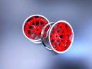 Super RIM Chrome 02 set Jasmin Gross Red 2pcs
