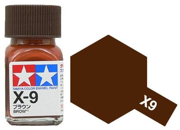 Gloss Brown Tamiya Enamel Paint X-9 X9 EX-9 EX9