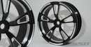 SSD 2.2" V Spoke Drag Front Wheels (Black)