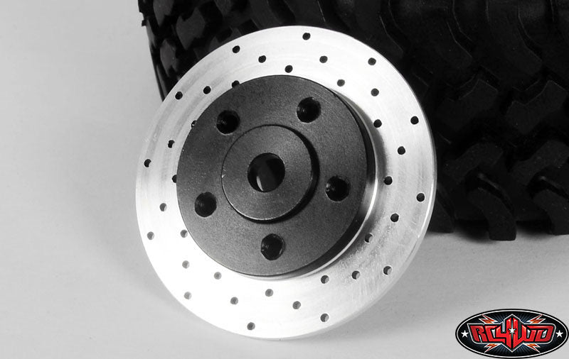 RC4WD 1.9 5 Lug Steel Wheel Hex Hub with Brake Rotor