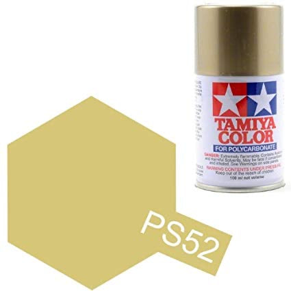 Tamiya PS-52 Champagne Gold Anodized Aluminum spray paint