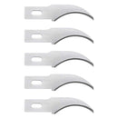 #28 Excel 20028 Concave Knife Blade - USA - 5pc
