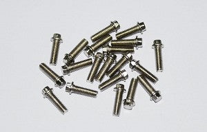 RC4WD Miniature Scale Hex Bolts (M2.5 x 8mm) (Silver) (20)