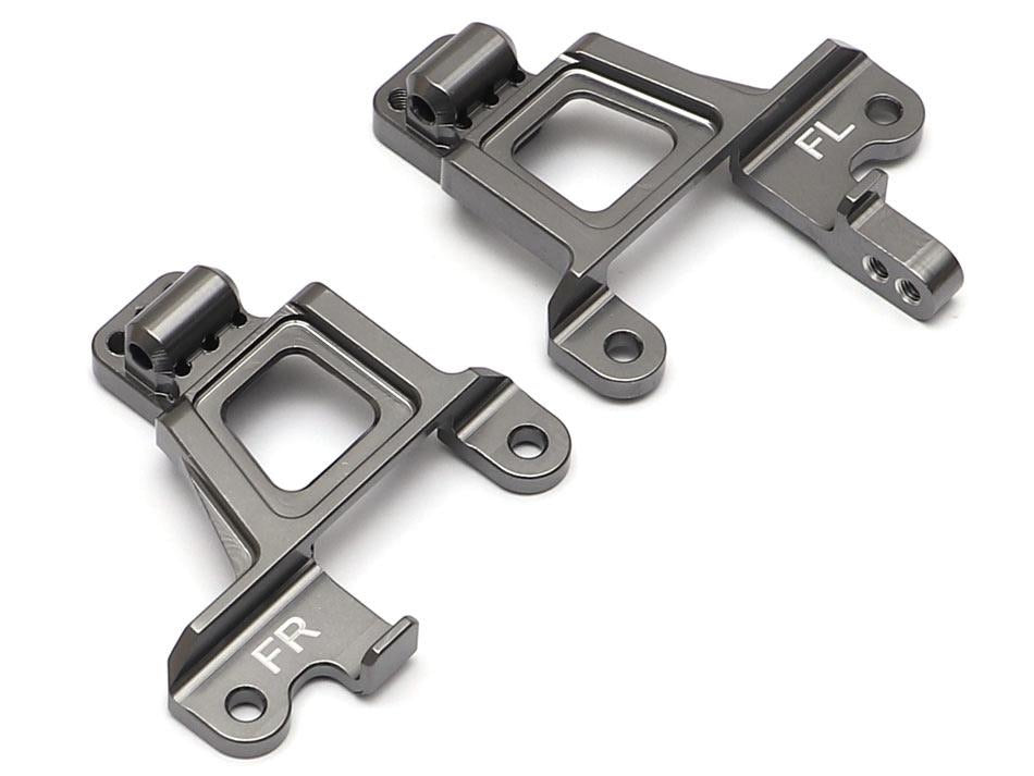 Trx-4 Aluminum Front Shock Tower (2) Gun Metal