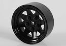 RC4WD 5 Lug Wagon 1.9" Steel Stamped Beadlock Wheels (Black)