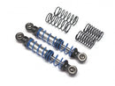 Aluminum Double Spring Shocks 70mm (2) for Crawlers Black