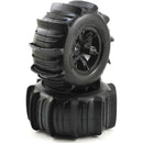Traxxas Tires & Wheels, Assembled, Glued X-Maxx Left & Right