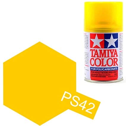 Tamiya PS-42 Translucent Yellow spray paint