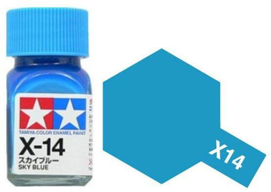 Gloss Sky Blue Tamiya Enamel Paint  nt X-14 X14 EX-14 EX14