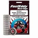 Fast Eddy 5x13x4 Rubber Sealed Bearing 695-2RS (10)