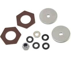 Traxxas Rebuild kit, slipper clutch (steel disc (2)/ friction insert (2)/ 4.0mm NL (1)/ spring washers (2))
