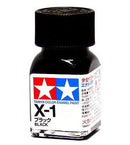 Gloss Black Tamiya Enamel Paint X-1 X1 EX-1 EX1