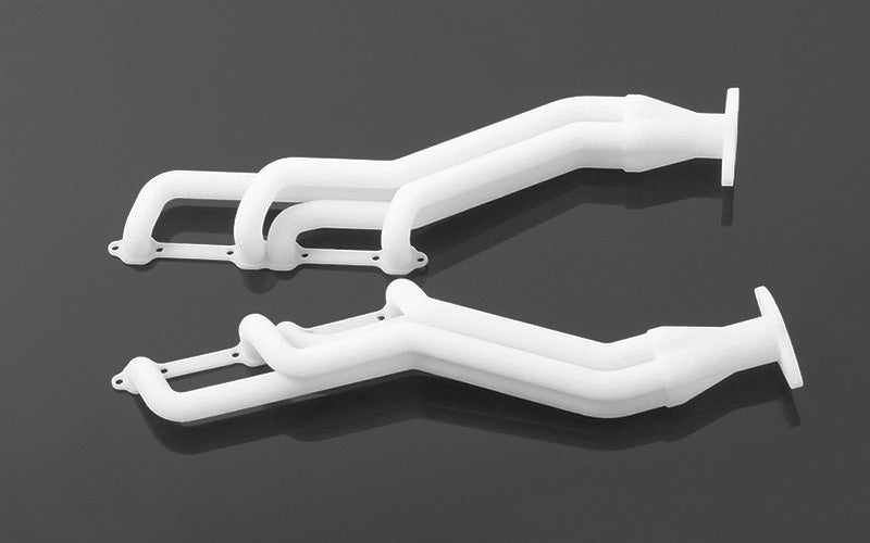 Rc4wd plastic exhaust headers for v8 motor