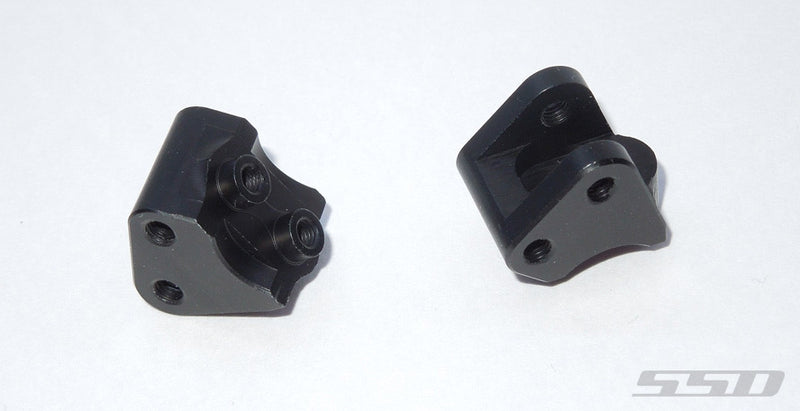 ALUMINUM LINK MOUNTS FOR SCX10 II (BLACK)