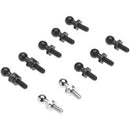 Traxxas Pivot balls: black (6), silver (2), black (long) (2)
