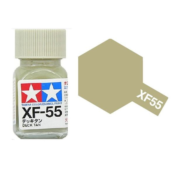 Flat Deck Tan 80355 Tamiya Enamel Paint XF-55 XF55 EXF-55 EXF55