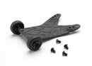 Traxxas Assembled Wheelie Bar/Rear Skid Assembly (Jato) **Special order, up to 4 week lead time**