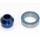 Traxxas Bearing adapter, 6160-T6 aluminum (blue-anodized) (1) 6893x