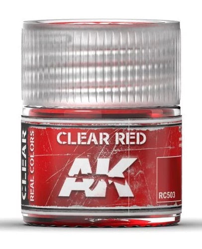 AK Interactive Real Colors Clear Red AKRC503